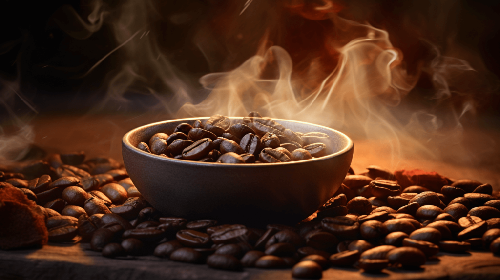 Gebrande koffiebonen